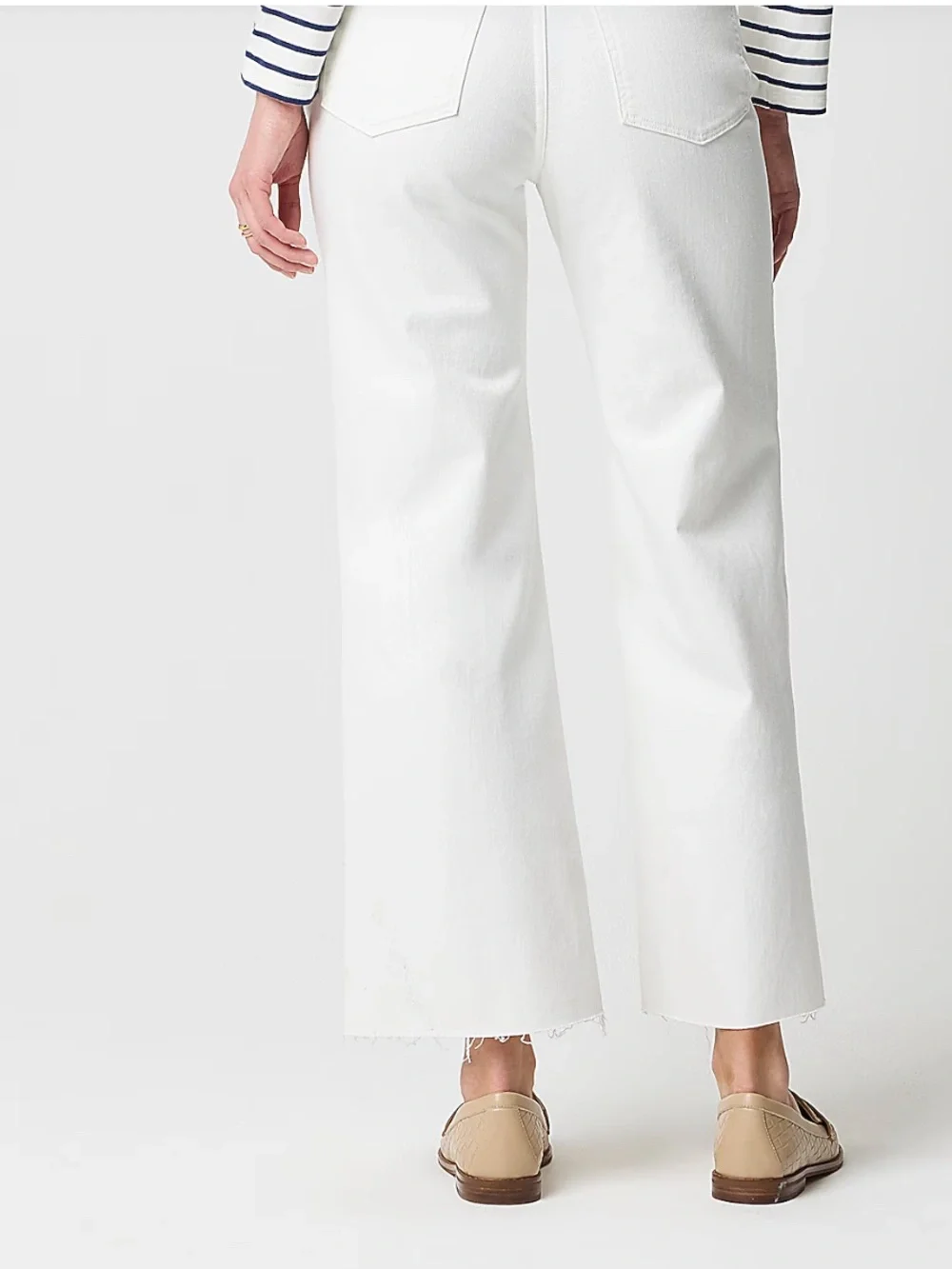 J. Crew Factory Tall wide-leg jean in all-day stretch Size 28 Tall NEW w/ Tag